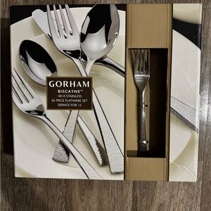 Gorham 65 piece Stainless Flatware